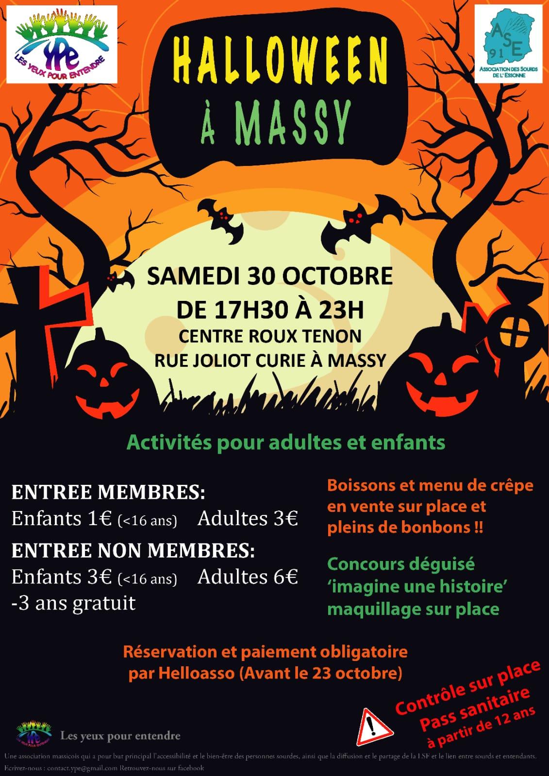 Halloween à Massy